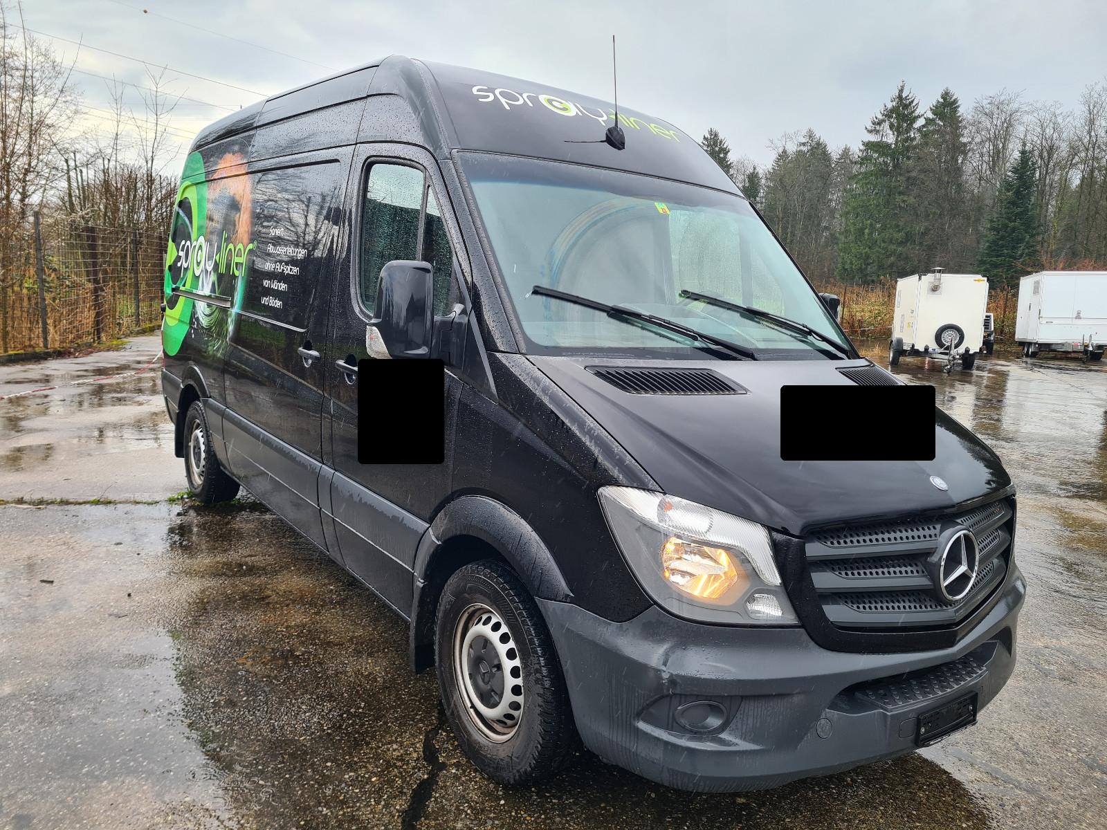 Mercedes-Benz Sprinter 316 Kanalsanierung Sprayliner Sewer