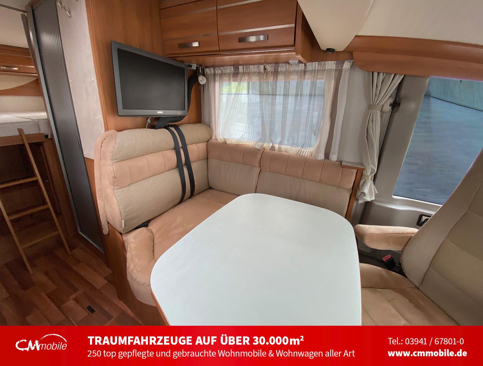 HYMER / ERIBA / HYMERCAR Exsis I 578 - Hub & Einzelbetten - Garage
