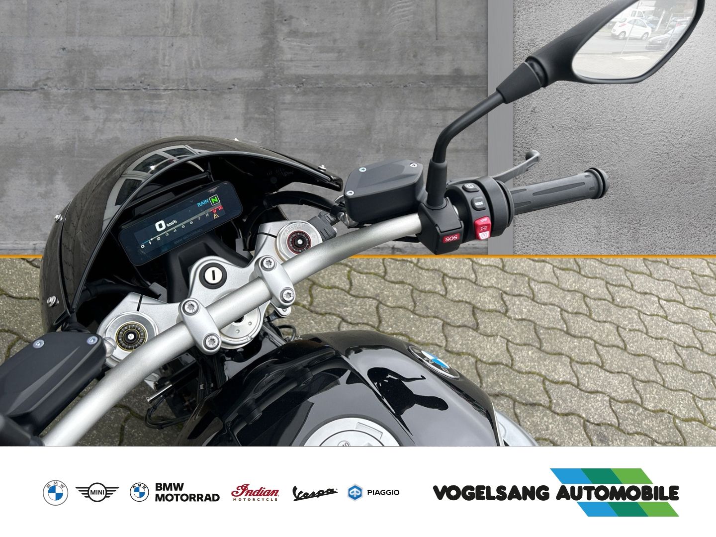 Fahrzeugabbildung BMW R nineT 12 SONDERMODELL BLACK-LINE, Heckumbau, R