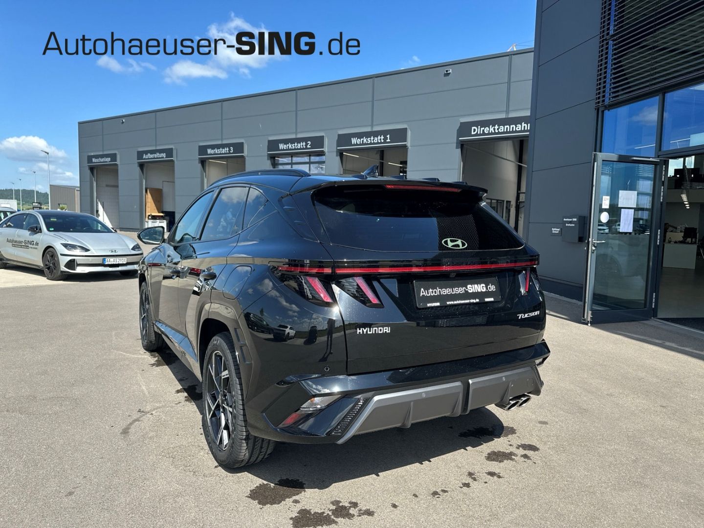 Hyundai Tucson N-Line Automatik Pano Abstandstemp. LED imagem 3