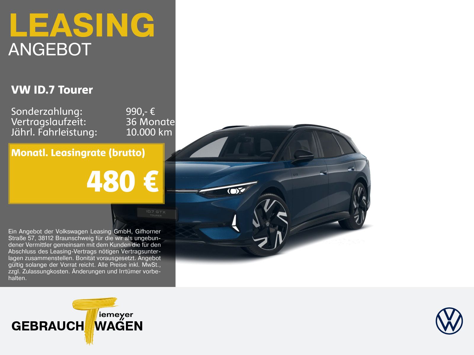 Volkswagen ID.7 Tourer 4M GTX NAVI AHK 360 SITZH foto 1