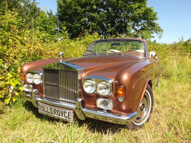 Rolls-Royce Corniche Cabriolet Serie I mit Chromstoßstangen!