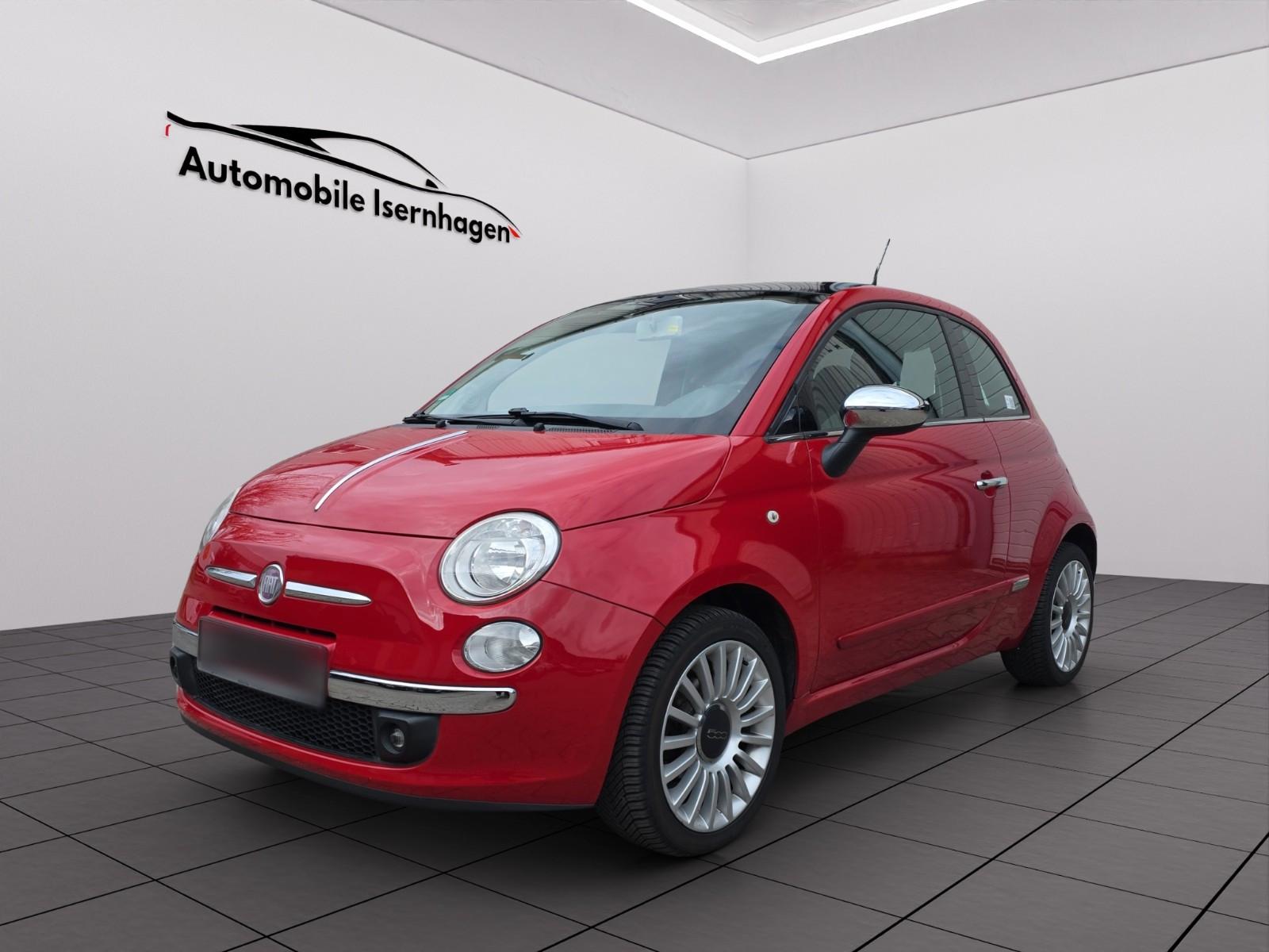 Fiat 500 Lounge Klima Glasdach