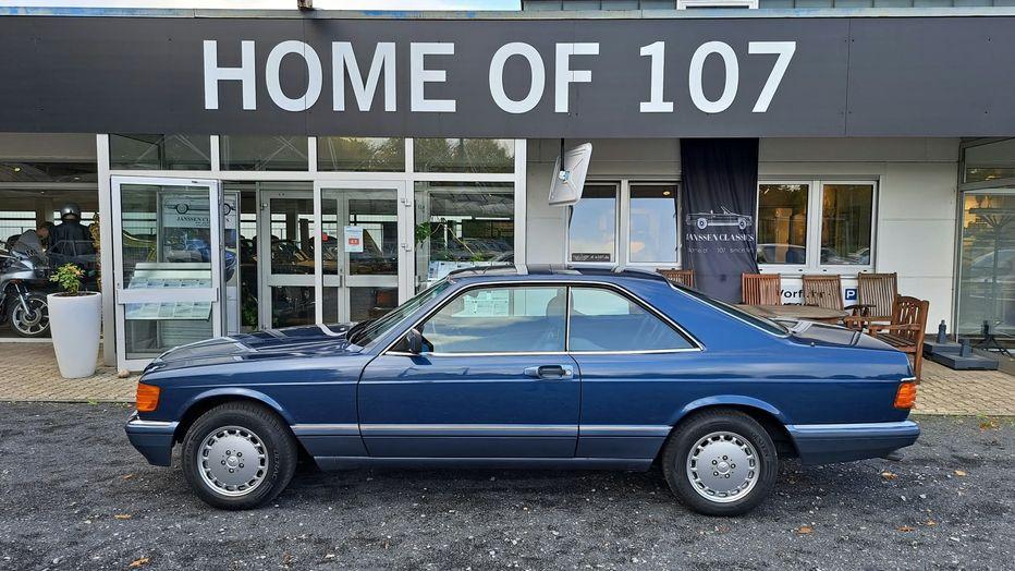 Mercedes-Benz 500 SEC 2.Hand,Deutsch, Scheckheft
