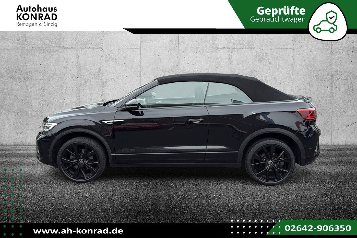 Fahrzeugabbildung Volkswagen T-RocCabrioletR-Line1,5 l TSI*IQDRIVE*RCAM*NAVI*