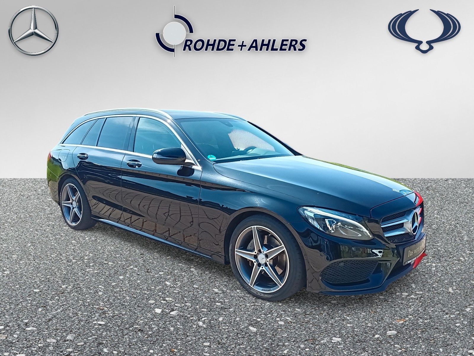 Fahrzeugabbildung Mercedes-Benz C 220T+AMG LINE INTERIEUR+EXTERIEUR+SCHECKHEFT +