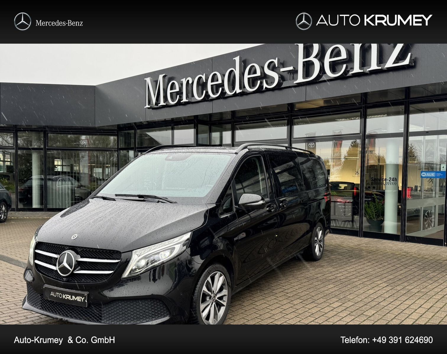 MERCEDES-BENZ V 300 d AVANTGARDE Extralang Airmatic+LED+360°