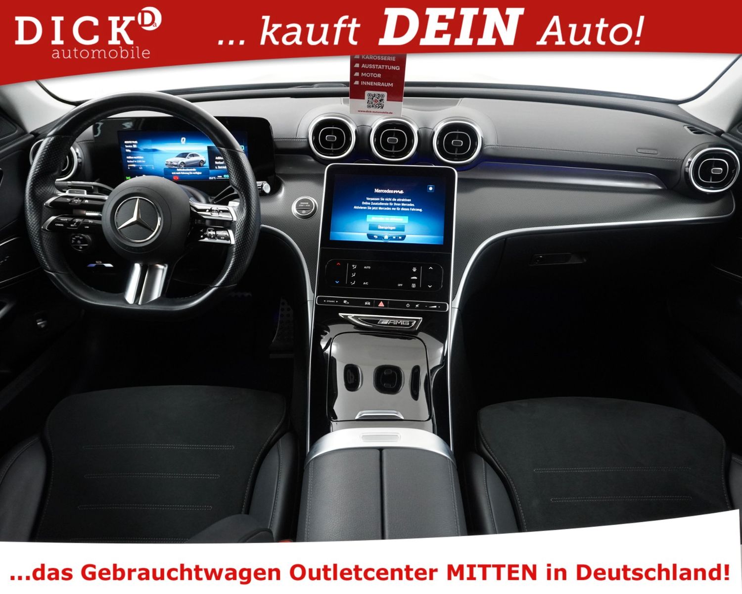Fahrzeugabbildung Mercedes-Benz C220d 9G 2X AMG Line VIRTU+NAVI+KAM+LED+SHZ+KEY+