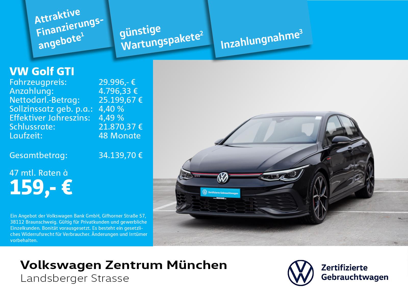 Volkswagen Golf VIII GTI Clubsport 2.0 TSI ACC LED+ Navi Pa