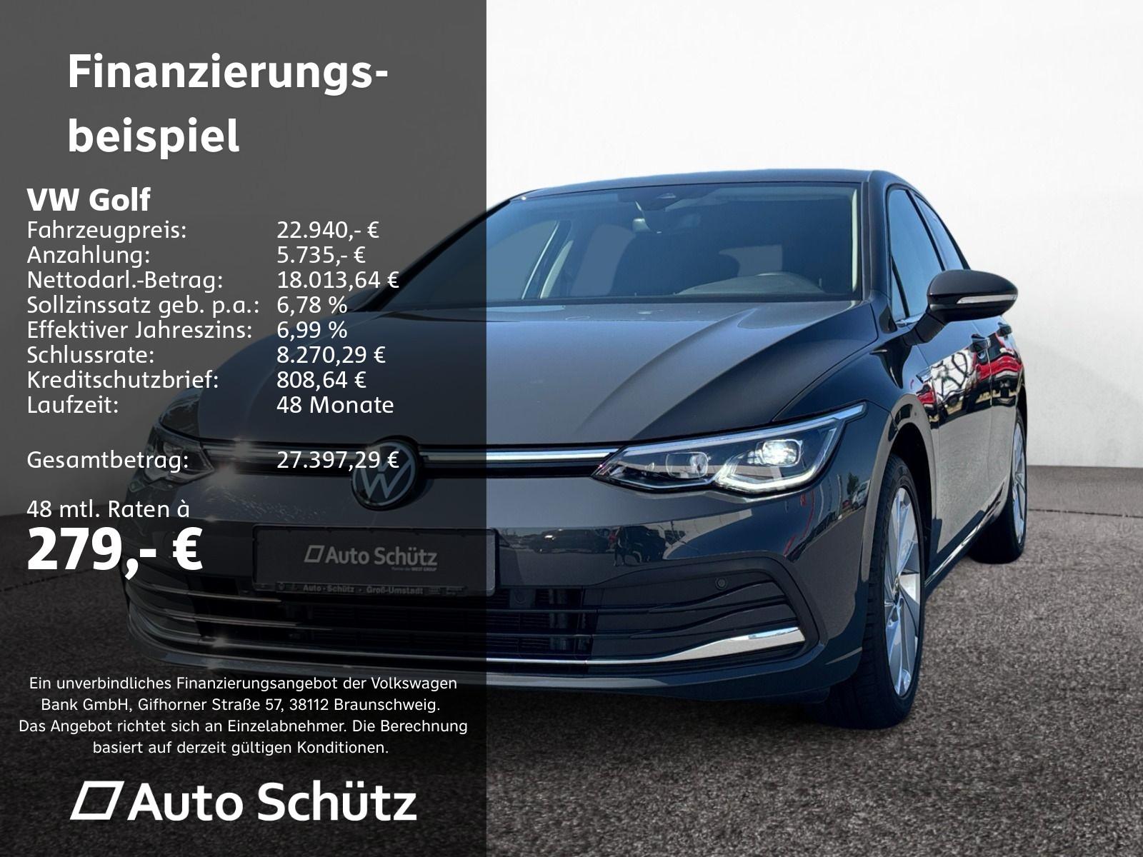 Volkswagen Golf VIII 1.5 eTSI Style+DSG+RFK+LED+PDC+SHZ