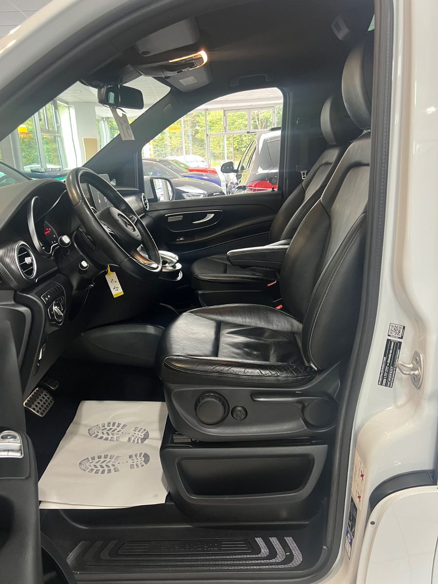 Fahrzeugabbildung Mercedes-Benz V 250 d 4MATIC lang AMG LINE *PANO*Perlmutt-Weiß