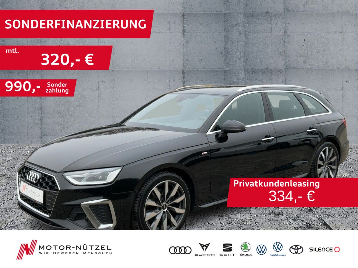 Audi A4 Avant 35 TFSI S-TR S-LINE 5JG+LED+NAV+AHK-Vob