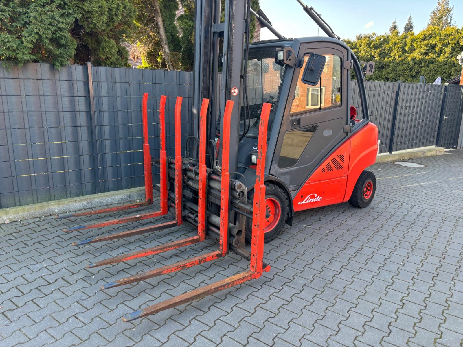 Linde H35T - Duplex*Vollkabine*Zinkenverstellung hydr.