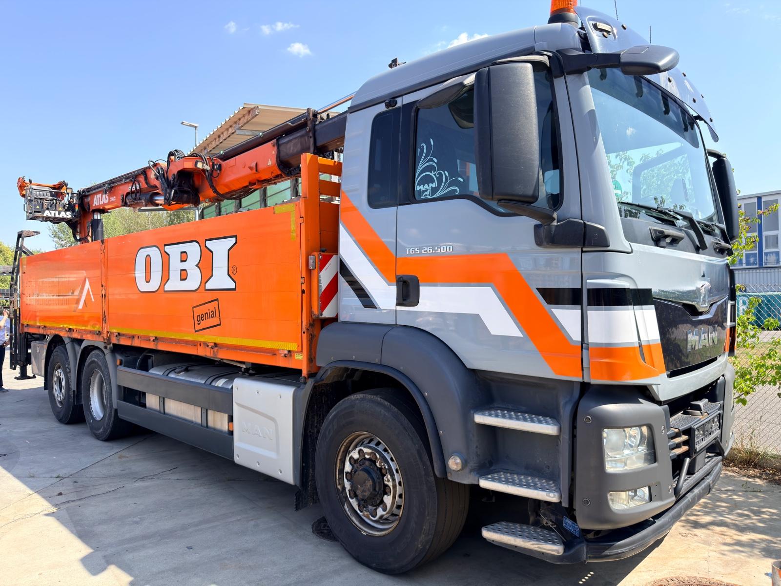 MAN TGS 26.500 6X4 Hydrodrive/ATLAS 210.2VB