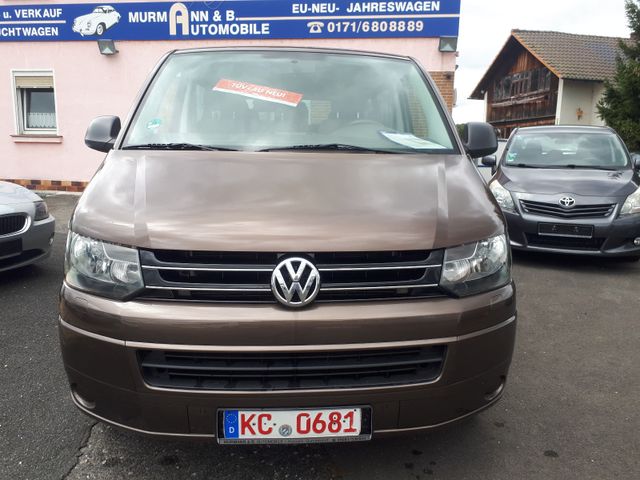 Volkswagen T5 TRANSPORTER 4MOTION*9-SITZE*KLIMA*AHK*1.HAND*