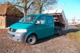 Volkswagen T5 Transporter Kipper Pritsche Doppelkabine - gebrauchte VW T5 Transporter aus dem Jahr 2005
