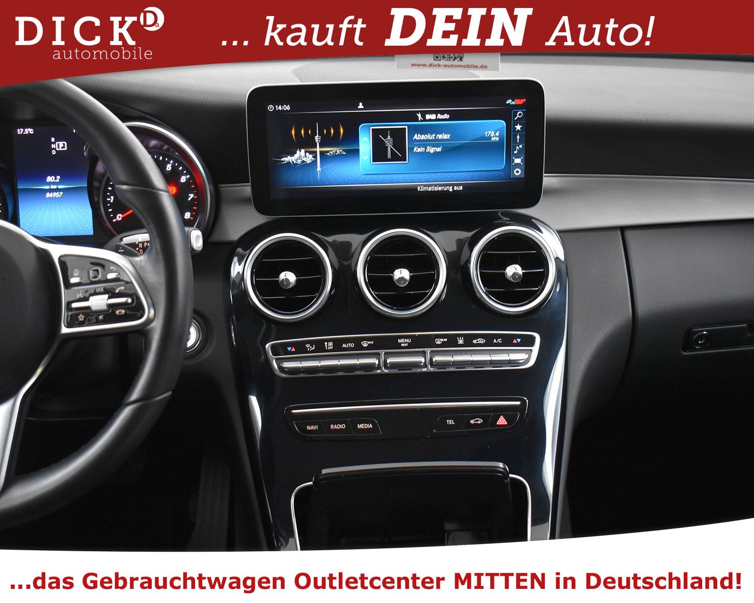 MERCEDES-BENZ C 200 T 9G Avantg STANDHZ+COMAND+KAM+LED+SHZ+TEM - Image 14