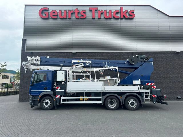 MAN TGM 26.340 6X2 BÖCKER AK 46/6000 + JIB MONTAGEKR