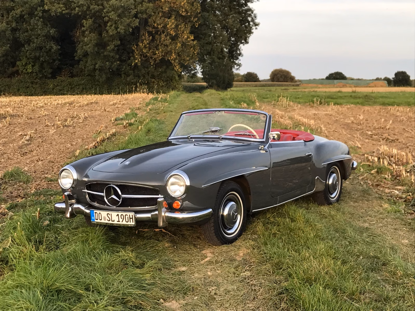 Mercedes-Benz 190 SL ,Wertnote 2+ orig. Hardtop u. Serviceheft