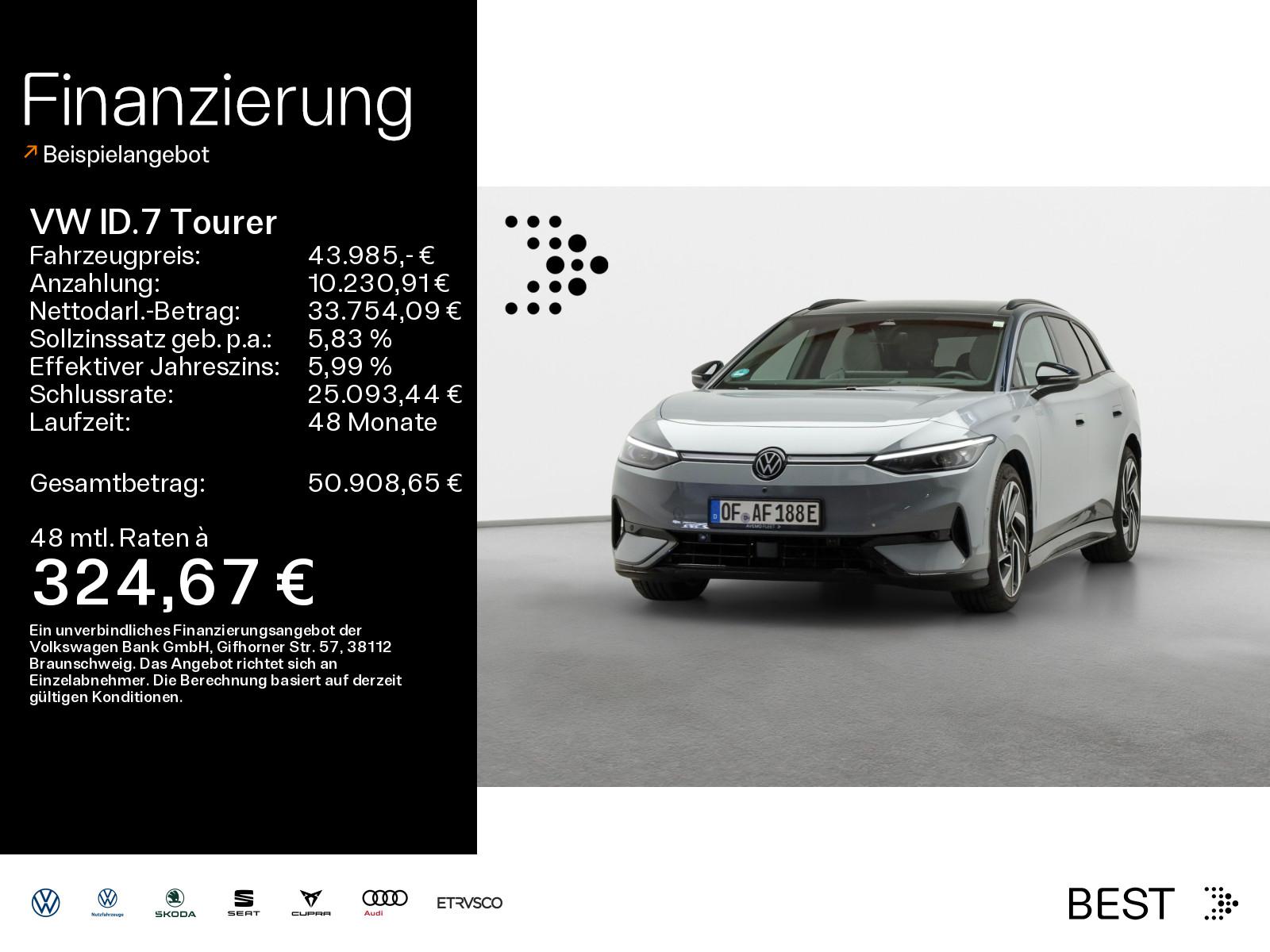 Volkswagen ID.7 Tourer Pro 210 kW (286 PS) 77 kWh 1 -Gang-A