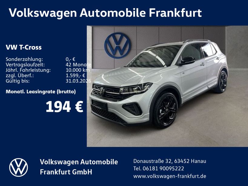 Volkswagen T-Cross R-Line 1.0 l TSI OPF 85 kW (116 PS) 6-Ga
