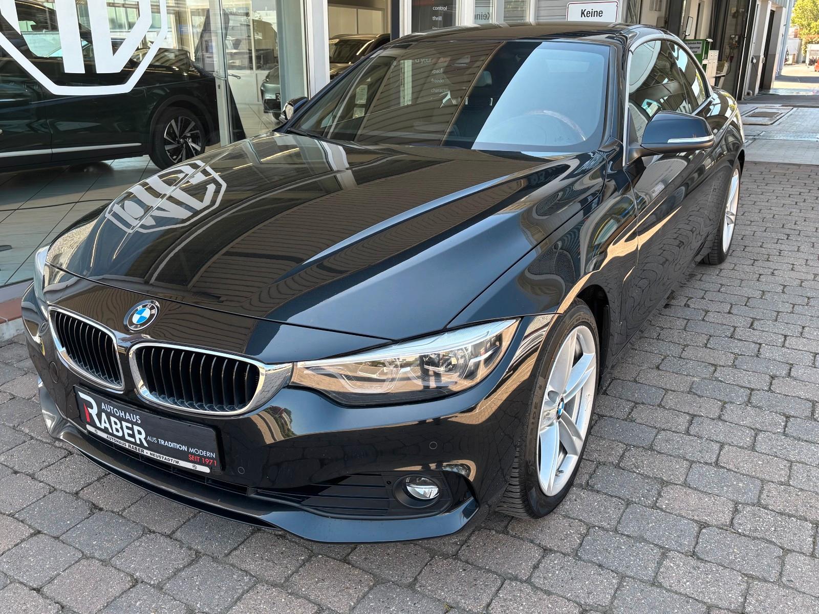 BMW 420 i Cabrio Advantage Automatic 184 PS