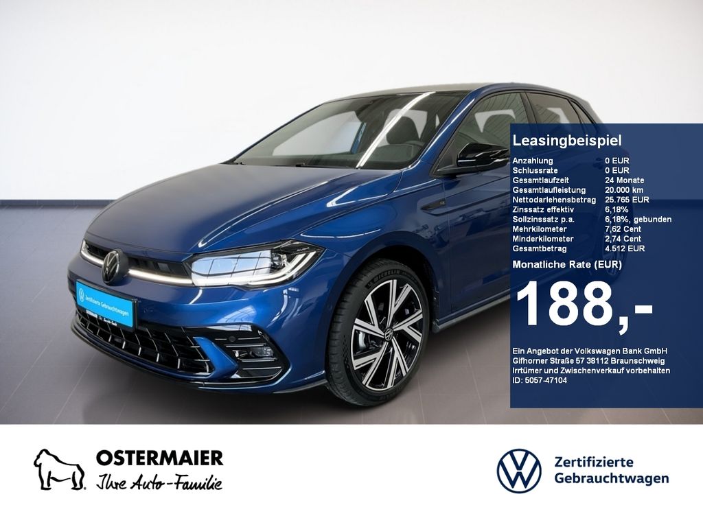 Volkswagen Polo R-LINE BLACK 1.0TSI 95PS DSG NP.39 NAVI.KAM