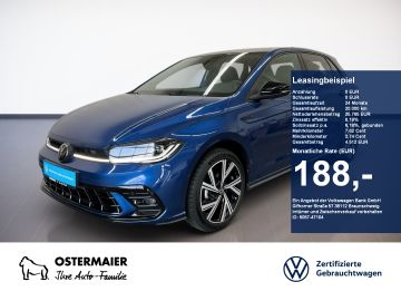 Volkswagen Leasingangebot: Volkswagen Polo R-LINE BLACK 1.0TSI 95PS DSG NP.39 NAVI.KAM