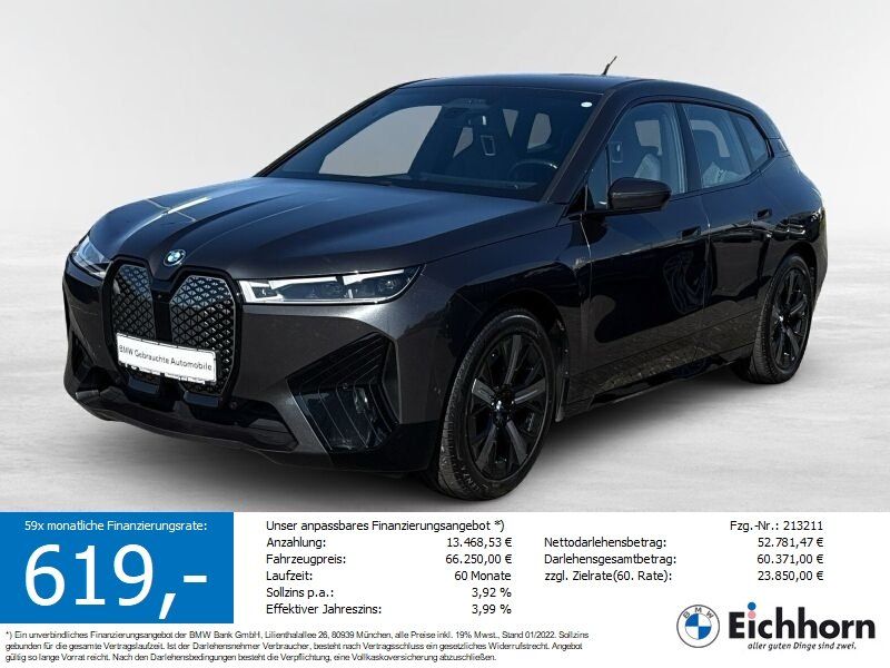 BMW iX M60 *LASER.LUFTFEDERUNG.B&amp;W HiFi*