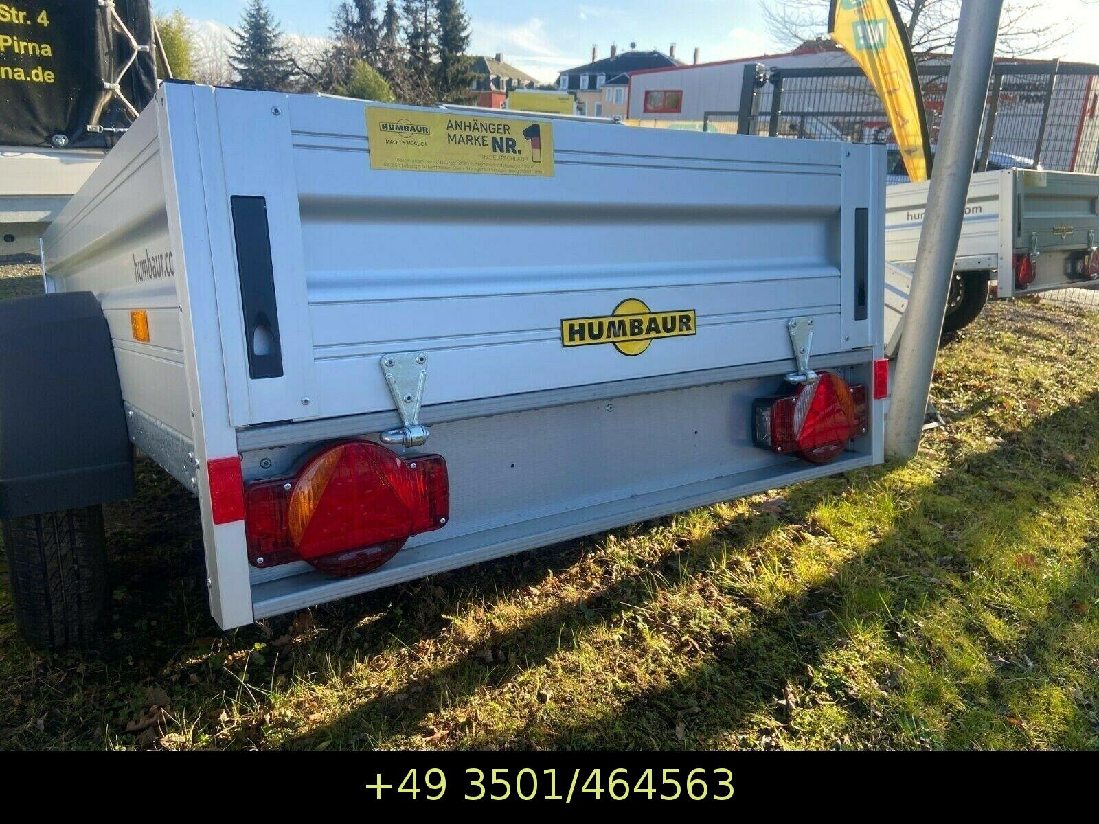 Humbaur HA 752111 Tieflader 750 kg GG  2050x1100x350 mm