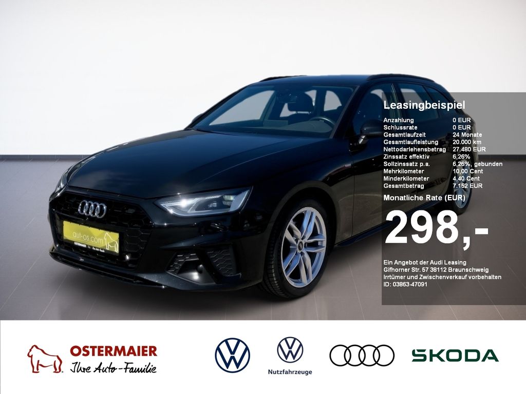 A4 Avant S-LINE 35TFSI 150PS.STRONIC.LED.NAVI.AC