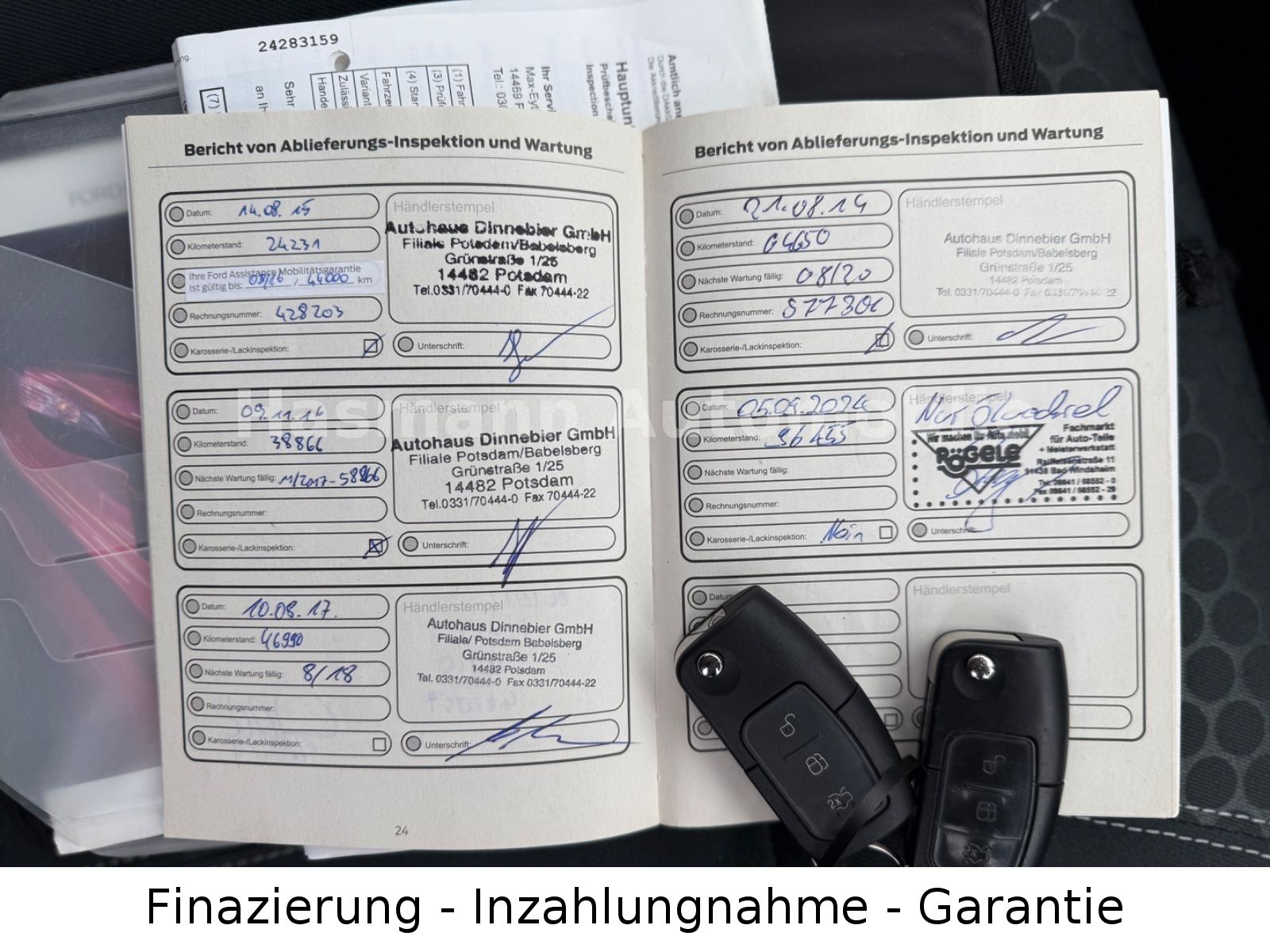 Fiesta Titanium*1.HAND*KLIMA*SCHECKHEFT*08.2027