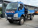 Mitsubishi Pfau Rexter A6500 Allrad/Kipper/Klima/Kran HIAB - Kommunalfahrzeug Pfau