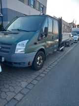 Ford Transit Doppelkabine Top Zustand - Ford Transit: Grün
