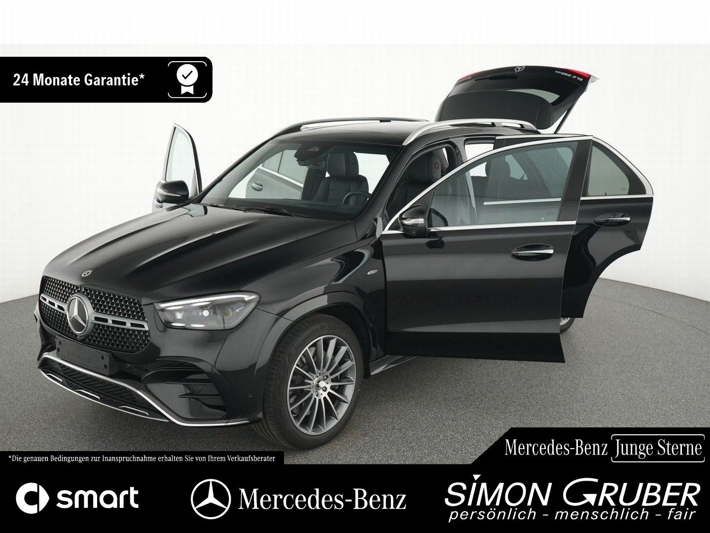 Fahrzeugabbildung Mercedes-Benz GLE 350 de 4M AMG Pano Burm HUD Memory Leder