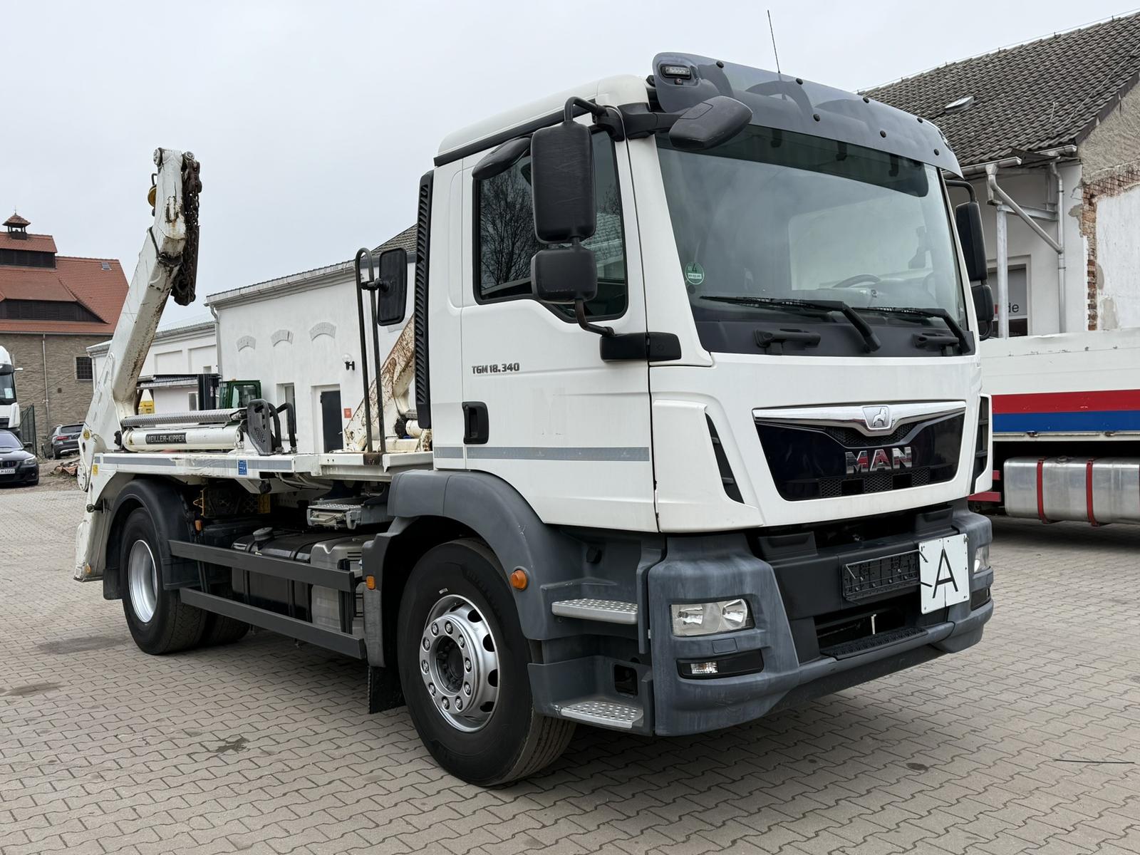 MAN TGM 18.340 Meiller AK12.T*FUNK*Navi*hydr. Verr.