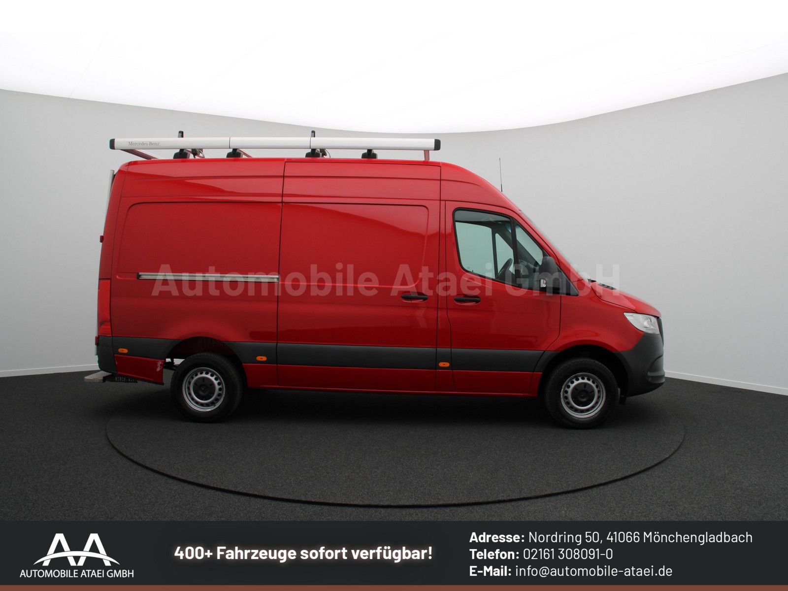 Fahrzeugabbildung Mercedes-Benz Sprinter 316 *Werkstatt+Dachträger* (6283)