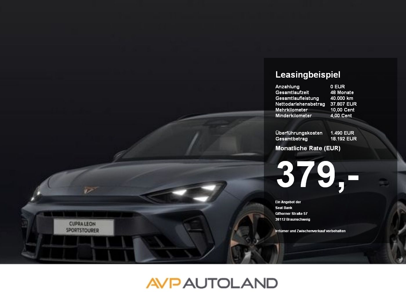 Cupra Leon Sportstourer 1.5 e-Hybrid DSG