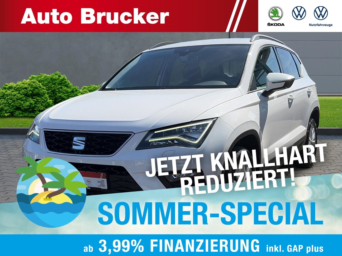 Seat Ateca Style 1.6 TDI+LED+NAVI+SHZ+2-Zonen-Klima+A