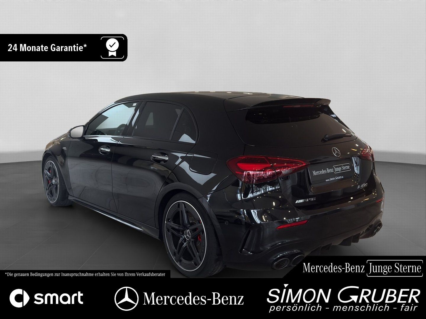 Fahrzeugabbildung Mercedes-Benz A 45 S 4M AMG Pano Leder HUD Burm MBeam Driver 3