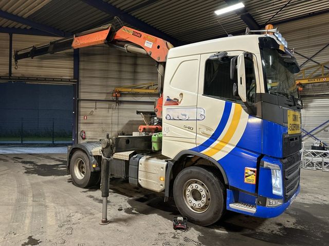 Volvo FH 540 ZSM + KRAN PK 18500 + RADIO - *449.000km*