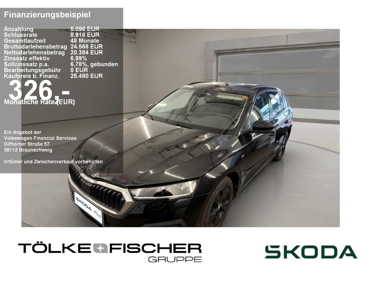 Skoda Octavia Combi 2.0 TDI 4x4 Clever AHK AUT Kam. LM