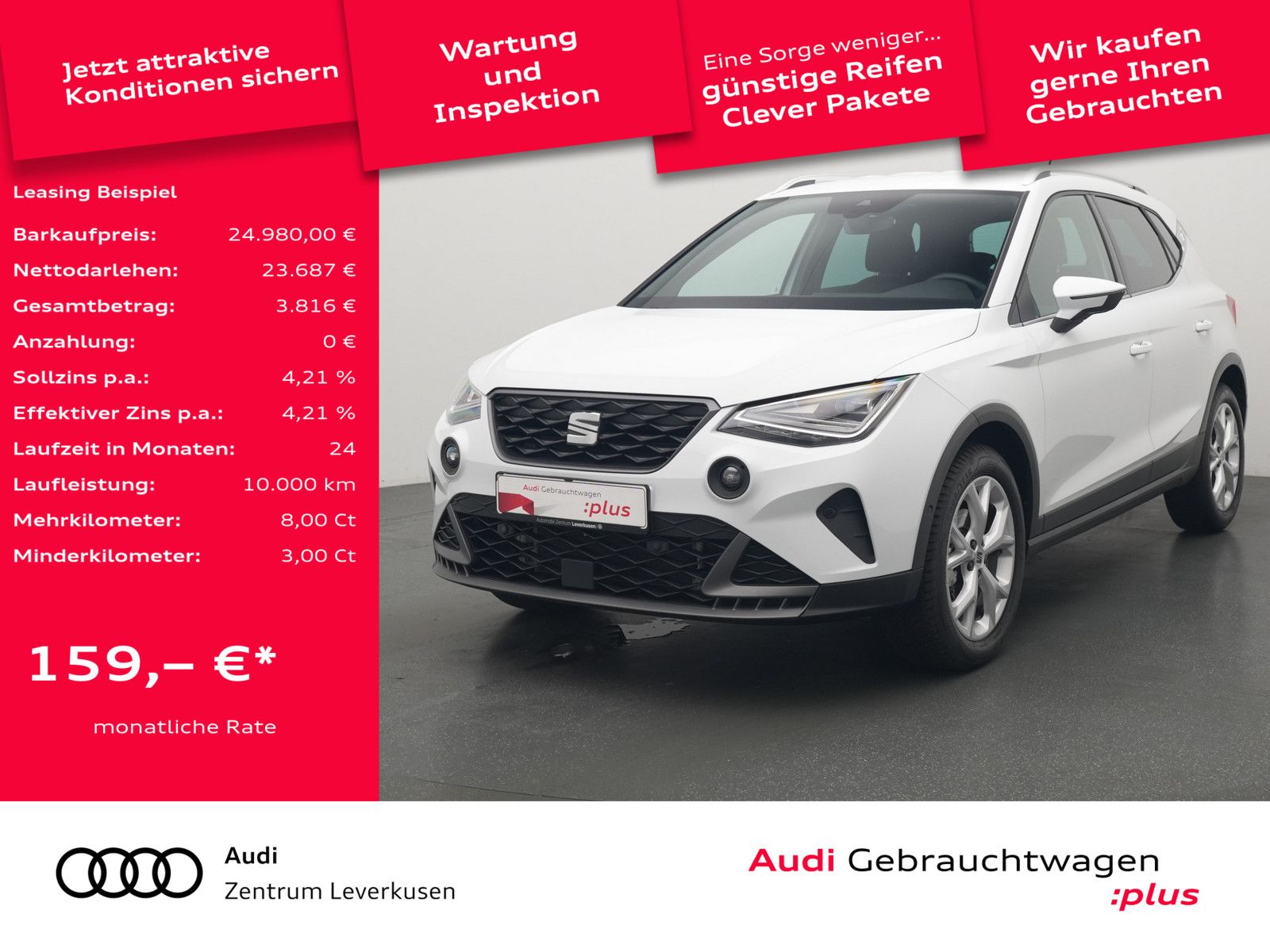 Seat Arona DSG LED NAVI KAM SHZ PDC VIRT