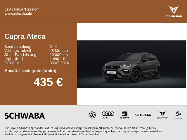 Cupra Ateca VZ 2.0 TSI 7-Gang DSG 4Drive *AHK*ASSIST*