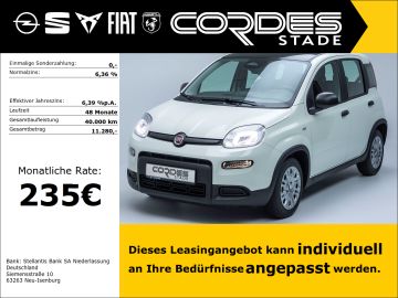 Fiat Leasing Angebot: Fiat Panda 1.0 Mild Hybrid BC PDC DAB, CITY PLUS - NE