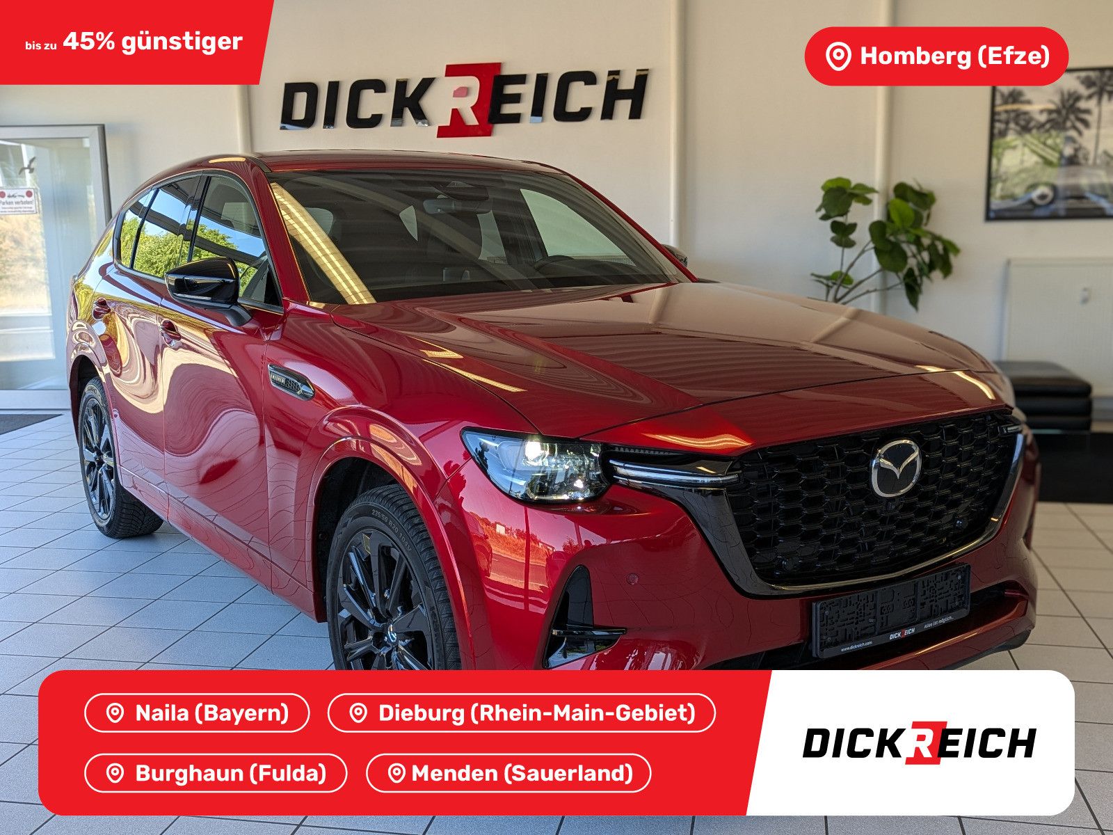 Fahrzeugabbildung Mazda CX-60  eSKYACTIV-D254 HOMURA AWD HUD Bose Matrix