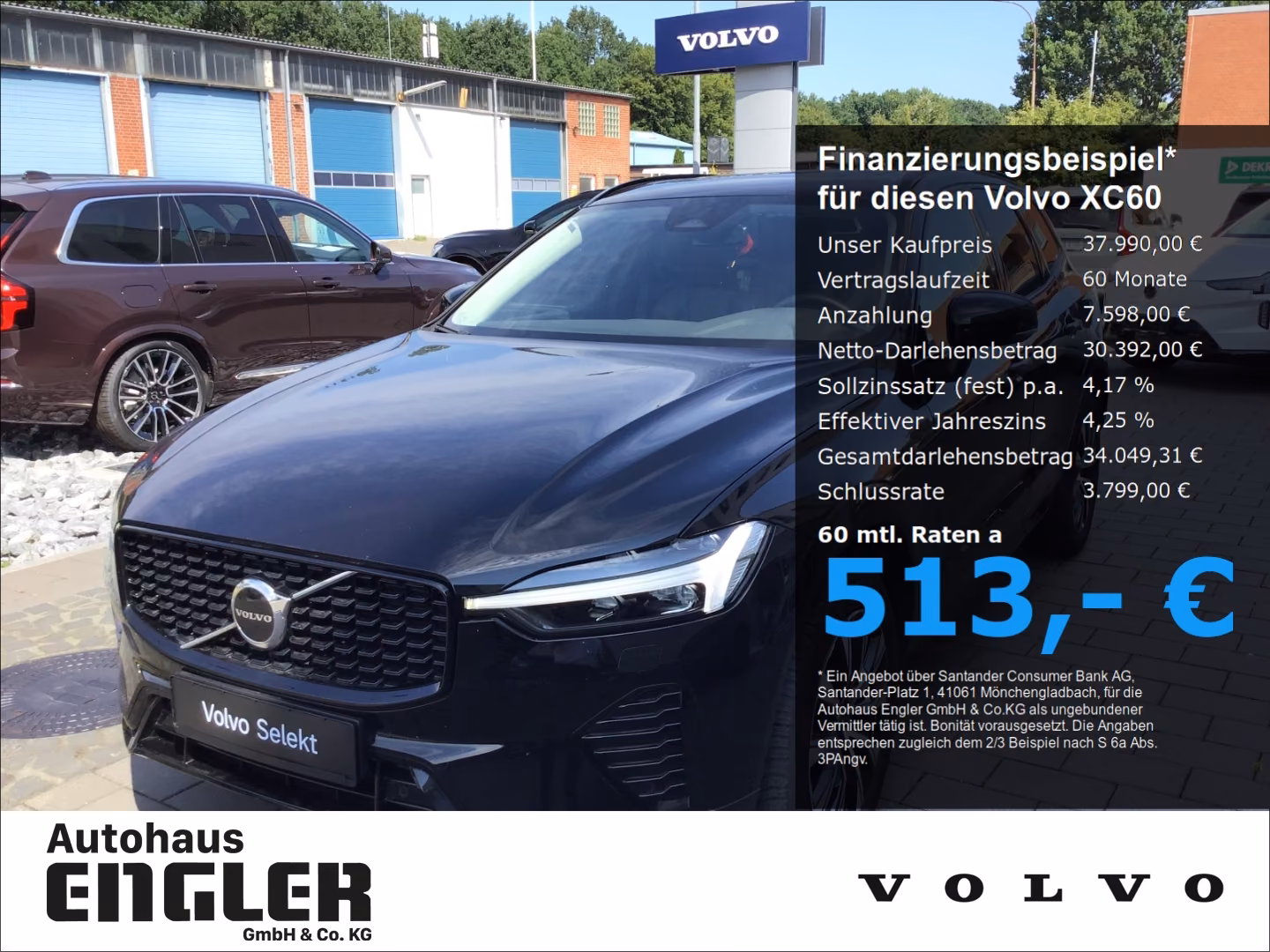 Volvo XC60 B4 (Diesel) Plus Dark PanoDach Cam AHK