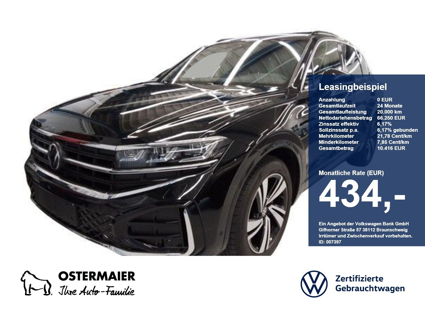 Volkswagen Touareg R-LINE 3.0TDI 286PS NP.118T STDHZG.AHK.H