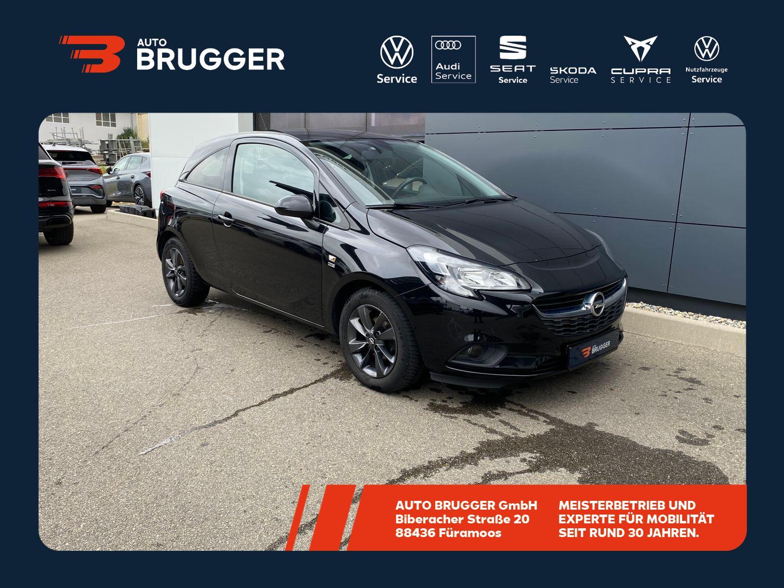 Opel Corsa E 1.4, 120 Jahre Klima Tempomat Kamera ...