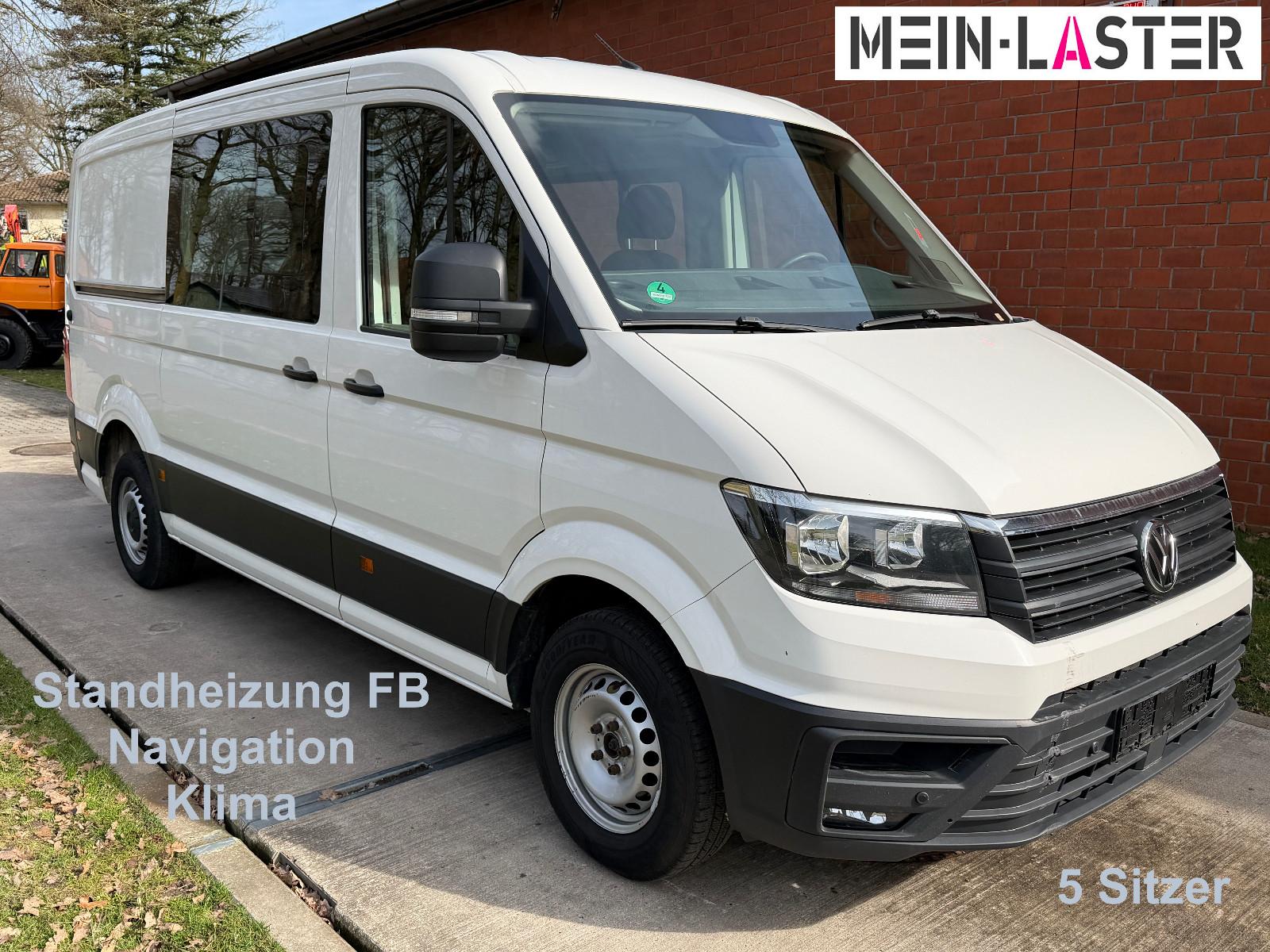 Volkswagen Crafter Plus 5 Sitzer NAVI Standhzg Klima